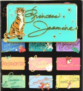 Loungefly Disney Princess Signature Sidekicks Jasmin Emaille Pin Blindbox 2024 - Bild 1 von 13