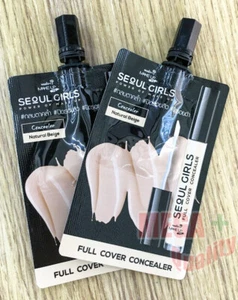 2x Nami Make Up Seoul Girls Concealer Natural Beige Full Cover Dark Spots Travel - Picture 1 of 3