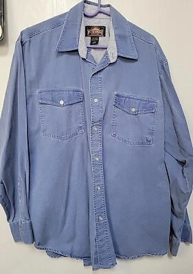 Vintage Greatland Apparel Men's Utility Shirt Size Large  100% Cotton - Image 1 of 4