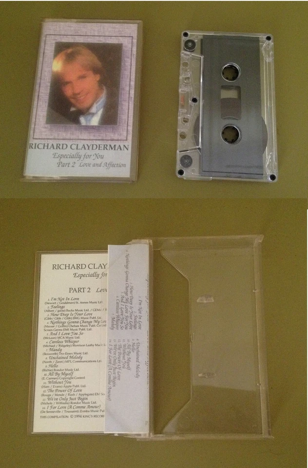 Music Tape Richard Clayderman Especially For You Part 2 - Image 1 of 1