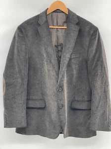 Ralph Lauren Chaps Blazer Corduroy Men Size 46 R Brown Elbow Patches - Picture 1 of 12
