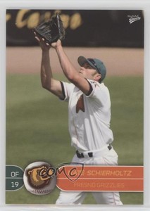 2007 MultiAd Sports Fresno Grizzlies Nate Schierholtz #30