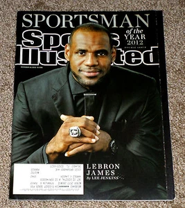 LEBRON JAMES Sports Illustrated Cubierta 10 de diciembre de 2012 Deportista del Año - Imagen 1 de 2