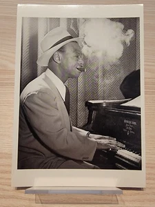 Earl Hines New York 1947 Foto William P. Gottlieb Postkarte 4x6 unmarkiert - Bild 1 von 4