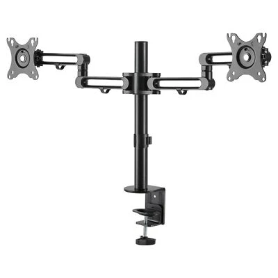 StarTech ARMDUAL3 Dual Monitor Arm Grommet Clamp Mount Stand ERGO VESA 32" 17lbs - Image 1 of 4