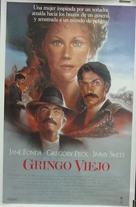 Gringo Viejo Original 1989 Single Sided 27x40 Spanish Movie Poster - Picture 1 of 2
