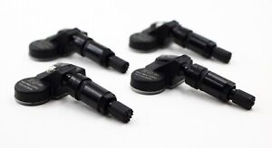 Toyota 315mhz OE Replacement TPMS Tire Pressure Sensors Black Valve Stems VPE