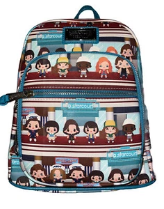 Stranger Things Loungefly Starcourt Characters Mini Backpack NWT actual bag - Picture 1 of 4