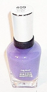 1 Sally Hansen Complete Salon Manicure All 5 Manicure Steps GOOD TO GRAPE #409 - Picture 1 of 1