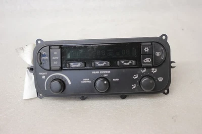 Genuine OEM Dodge P05136781AA 3-Zone Temperature Control Panel Fits 2005 Caravan - Image 1 of 4