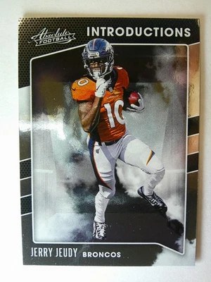 2020 Panini Absolute - Introductions Jerry Jeudy #I-JJ (RC) - MINT - Image 1 of 2