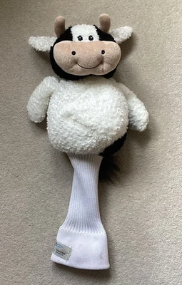 Caddy The Cow Driver Headcover / Plush Golf Headcover / Creative Covers / Good   - Image 1 of 4