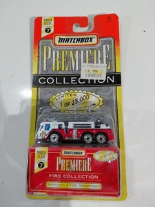 Neu in OVP Matchbox Premiere Collection 1:64 DieCast Springfield Fire Dept Ladder Truck - Bild 1 von 5
