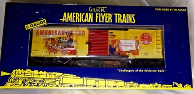 American Flyer 6-48385 Catalog Art Boxcar / S Gauge / New in Box - Image 1 of 2