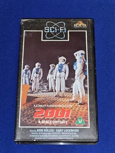 VHS 2001 A Space Odyssey Stanley Kubrick 1980's SCI FI - Foto 1 di 3