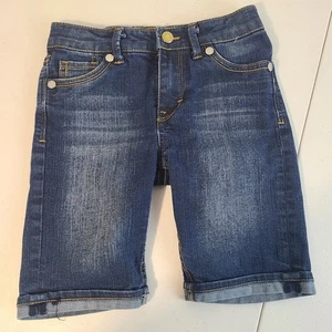 Levi’s Signature blau Denim Jeans Bermuda Shorts Mädchen Größe 6x normal verstellbar - Bild 1 von 5