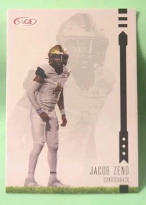 2025 Sage Hit Black Football #36 Jacob Zeno UAB Blazer - Bild 1 von 2