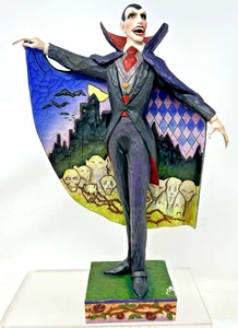 Jim Shore Love at First Bite Vampire Halloween Dracula Figurine Retired 12" - Picture 1 of 6