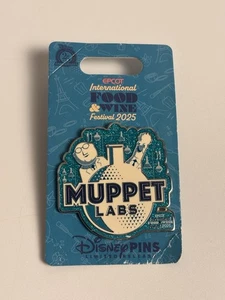 Disney Parks Pin Epcot Food & Wine Festival 2025 Muppets Lab LR Bunsen & Becher - Bild 1 von 6