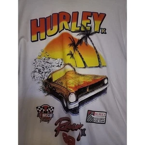 Men's Hurley x Everday White NASCAR Everyday Patch T-Shirt 1999 XL New A106 - Picture 1 of 8