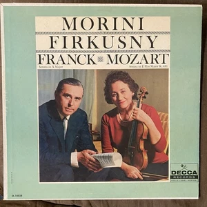 ERICA MORINI & RUDOLF FIRKUSNY Franck & Mozart - Orig. 1961 Decca LP - TOP COPY - Foto 1 di 3