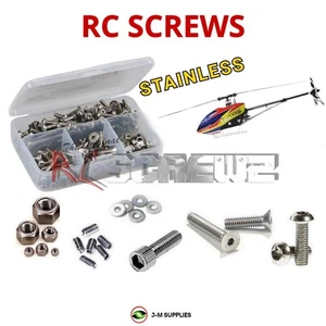 RCScrewZ Stainless Screw Kit alg050 for Align T-REX 470LP #RH47E03XT Heli | KIT - Picture 1 of 17