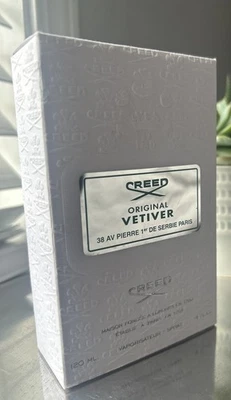 CREED ORIGINAL VETIVER PARA HOMBRE EAU DE PARFUM 4 FL OZ. SPRAY NUEVO EN CAJA DESCONTINUADO Foto 1 de 4