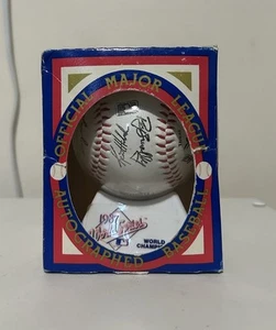 Balón de béisbol fascímil impresa impresa por equipo de la Serie Mundial Minnesota Twins 1987 - Imagen 1 de 14
