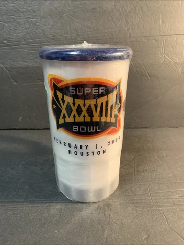 New  Super Bowl XXXVIII February 1, 2004 Houston Mug With Matching   XL T-Shirt Cover