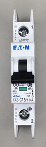 Eaton FAZ-C15-1-NA-SP Circuit Breaker - Picture 1 of 6