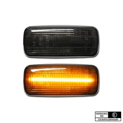 SCHWARZE LED Seitenblinker Audi TT TTS A2 A3 S3 A4 S4 RS4 A6 S6 A8 - Bild 1 von 4