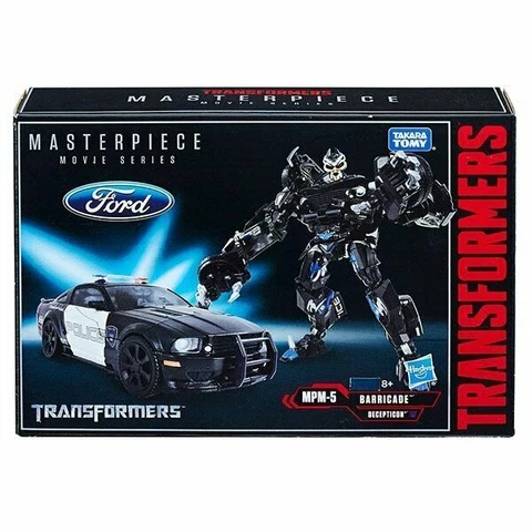Hasbro Transformers MASTERPIEDE MOVIE SERIES MPM 05 [BARRICADE] Action Figure Cover
