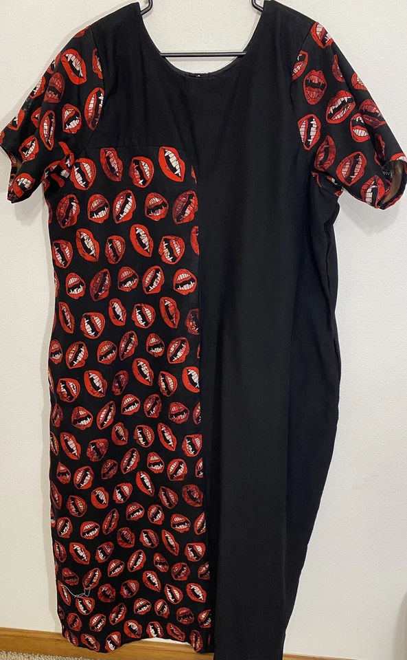 Handmade Vampire Blood Horror Adult Cosplay Costume Halloween  Plus Size Dress - Image 1 of 3