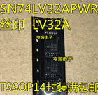 100pcs TI SN74LVC32APWR LC32A   TSSOP-14 QUAD 2-INPUT OR GATE 74LV 74LV   #A6-33