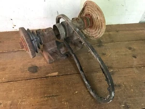 Molinillo de banco vintage Wissota polea abor accionamiento por cinturón (piezas/arreglo) - Imagen 1 de 8