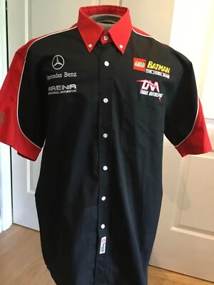  MERCEDES BENZ, BRITISH TOURING CAR AND WORLD TOURING CAR CHAMP , CREWSHIRT  L - Image 1 of 4