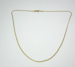 IMPRESIONANTE COLLAR CADENA ORO AMARILLO 14K NIÑO JOVEN (15") 2.0G - Imagen 1 de 7