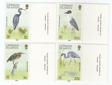 MNH - Cayman Islands, 1988 Birds - Herons, Set of 4 Stamps, AH0107