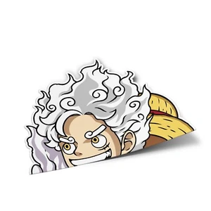 Luffy Gear Five Peeker Vinyl Sticker, One Piece Car Decal, Durable Weatherproof - Picture 1 of 1
