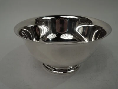 Gorham Bowl 41660 Colonial Revival Revere American Sterling Silver 1948 Foto 1 de 4