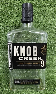 Knob Creek Single Barrel Reserve 9 Year Bottle Decanter Empty 750ml - Picture 1 of 3