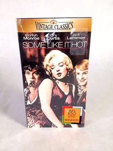 Some Like It Hot - VHS 1997 Vintage Classics - Brand New Factory Sealed - Picture 1 of 5