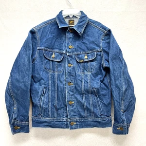 Vintage Lee Riders Denim Jacket Men's Size 34 R - PATD-153438 Made in USA - Picture 1 of 11