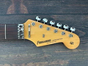 FERNANDES EDICIÓN LIMITADA Stratocaster Cuello Palisandro Lock Tuerca Hecho en Japón - Imagen 1 de 14