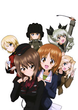Girls und Panzer Weatherproof Anime Sticker 6" Car Decal