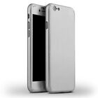 New Hybrid 360° Hard Ultra thin Case + Tempered Glass Cover For iPhone 6 6S Plus