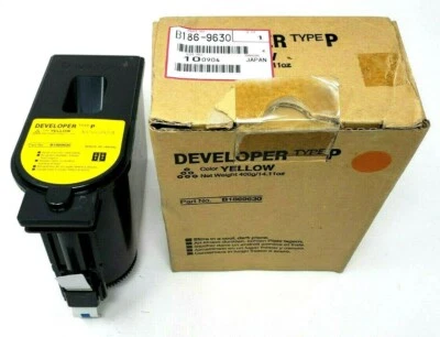 Genuine New Yellow Toner Developer Type P B1869630 For Ricoh Aficio SDC-53 3131 - Image 1 of 4