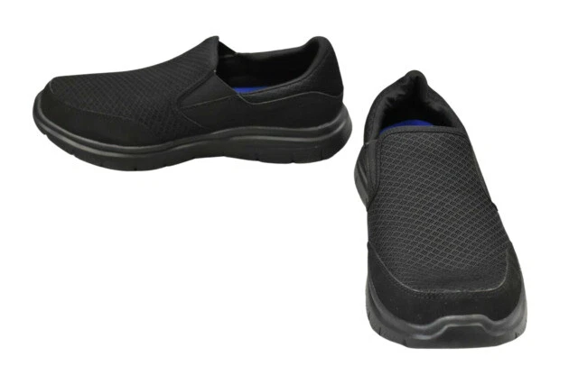 Skechers Men's Walking Shoes - Black, 11.5 US