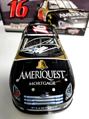 2007 Greg Biffle #16 Ameriquest Autographed 1/24 Nascar - Image 1 of 4