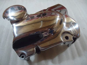 Kawasaki ZR750 Zephyr Sprocket Cover ZR 750 Polished Engine Casing - Picture 1 of 7